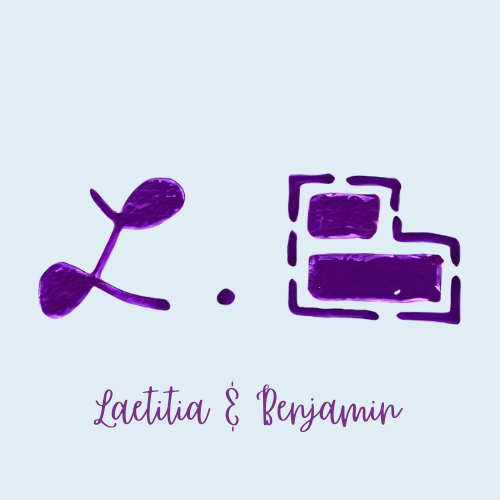 logo laetitia & benjamin